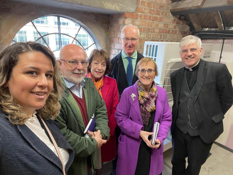 LCAG visiting St Andrew by the Wardrobe